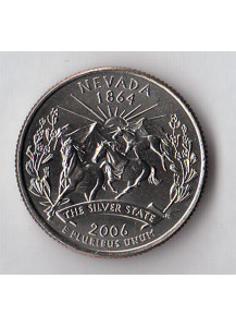 2006 - Quarto di dollaro Stati Uniti Nevada (P) Filadelfia